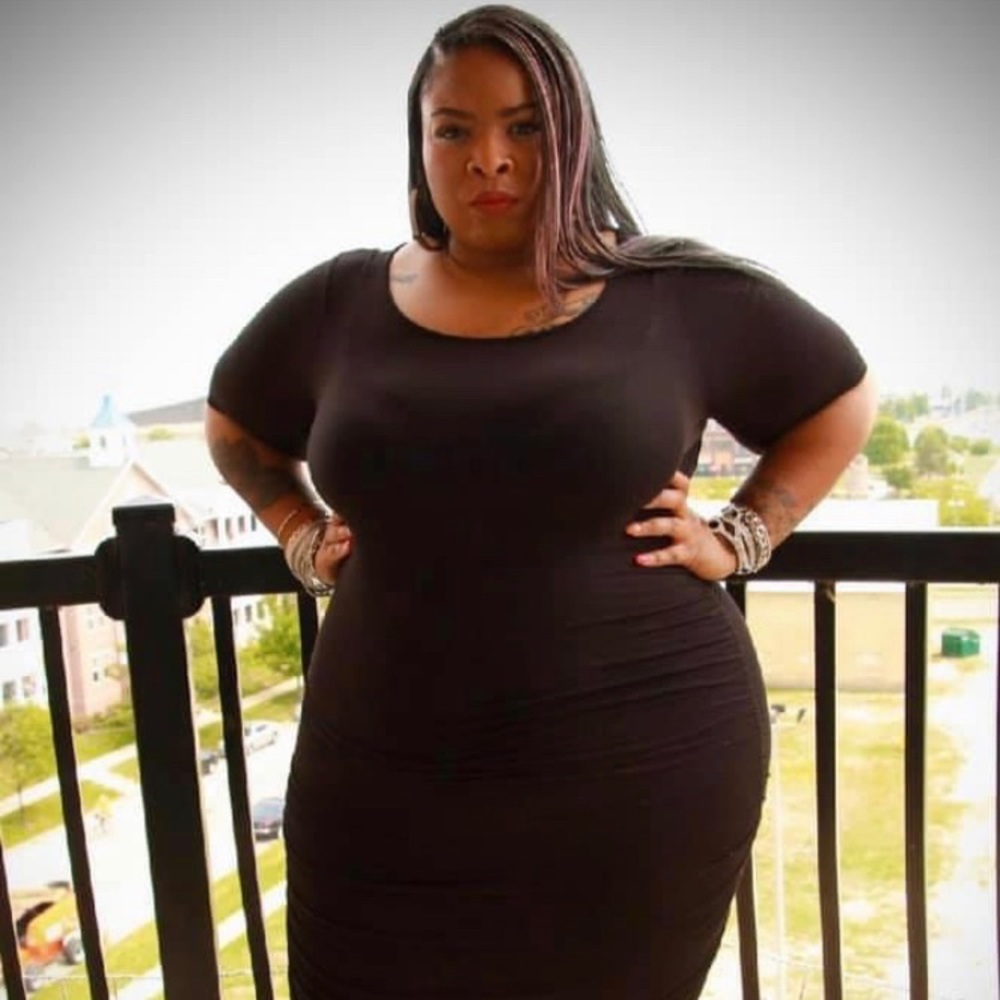 Black Mid Dress